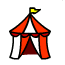 Circus Tent Pin